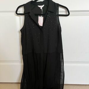 brand new black sparkly candie’s dress